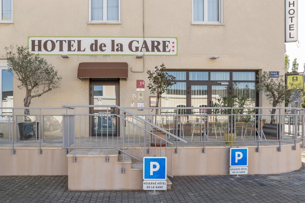 Hotel De La Gare Thouars Esterno foto